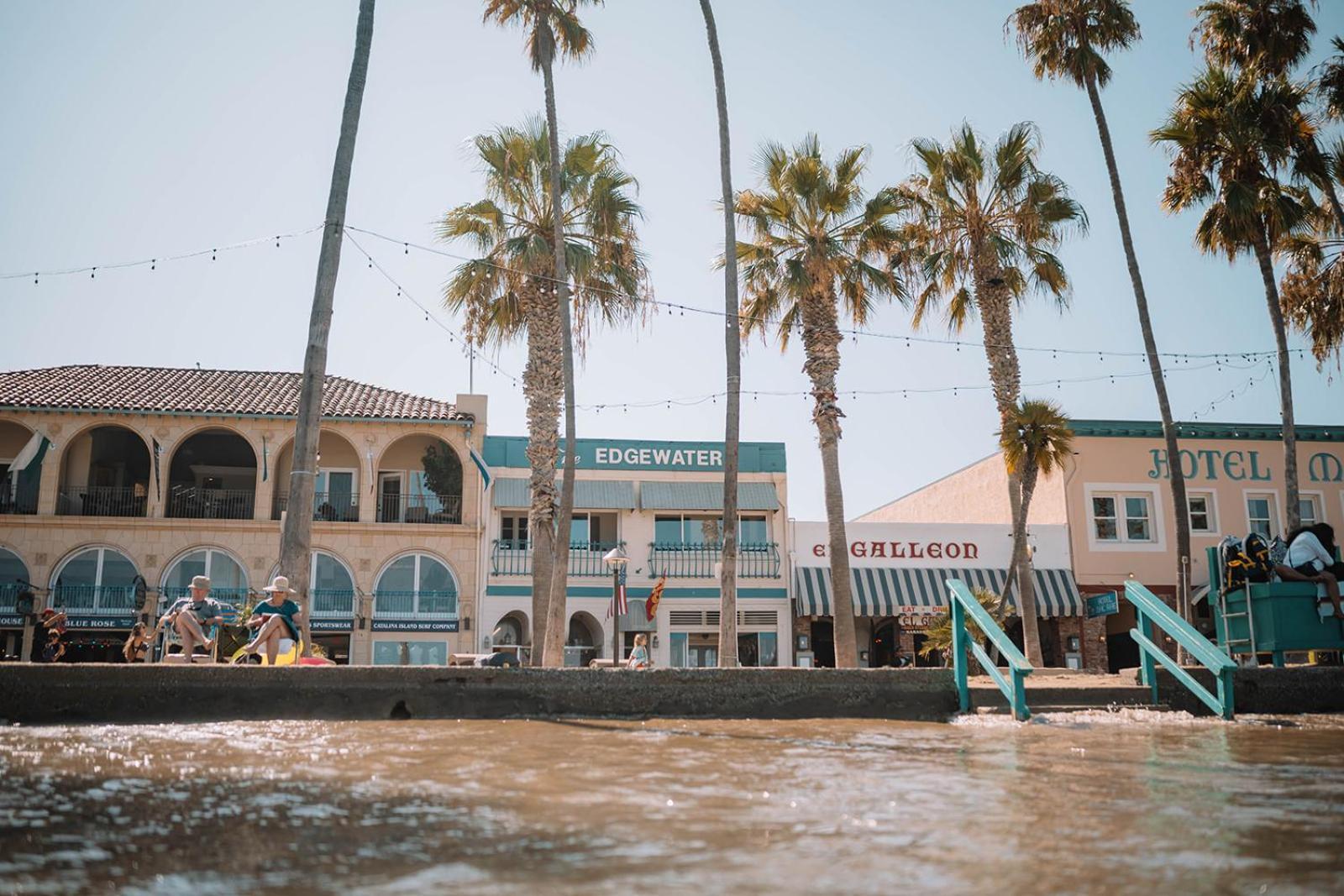 The Edgewater Hotel Avalon Exterior foto